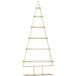 Arbre De Noël Gold Metal Christmas Tree 148 cm Powder Coated Steel