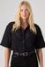 Levi's Harlie Lace chemise à manches courtes - Femme - L - Noir / Anthracite Night Lace