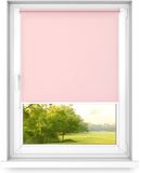 Fart Produkt time4blinds Mini Rollo Basic rolgordijn, niet invasief, raamrolgordijn zonder boren, niet-invasieve handgrepen, polyester, 1000 x 2500 mm, roze, aan de linkerkant