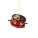 Mica Decorations décoration de sapin 9cm en verre, couleur rouge 1 pièce