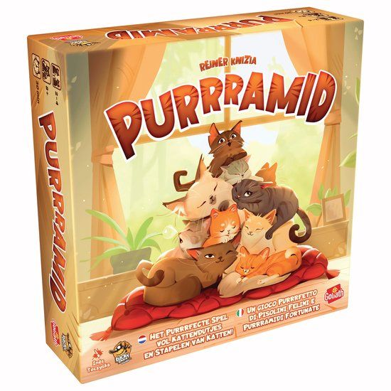 Goliath Purrramid - Familiespel - 2 tot 4 spelers - vanaf 8 jaar