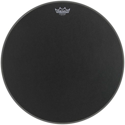 Remo P3 1822 ES Powerstroke 3 Black Suede - 18"