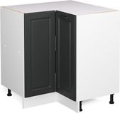 Vicco R-Line Hoekkast – 75.6 cm, WB Antraciet Antraciet landhuis