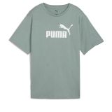 Puma Ess N1 Logo Relaxed T-shirt à manches courtes Vert XS Femme