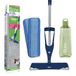 Bona Premium Spray Mop - Alles-in-1 Dweilsysteem - Vloerwisser met Spray - Inclusief Harde Vloer, Tegel/ Laminaat Reiniger & 2 Microvezel Reinigingspads - Dweil - Streeploos - Sneldrogend
