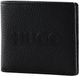 HUGO Leren kaarthoes New Ethon 8CC Card Case Black zwart