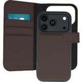 imoshion Uitneembare 2-in-1 Luxe Bookcase voor de Apple iPhone 18 Pro / 17 Pro - Bruin