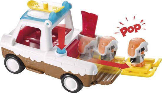 Klorofil Winter Pickup Speelset - 5-Delig - Kunststof