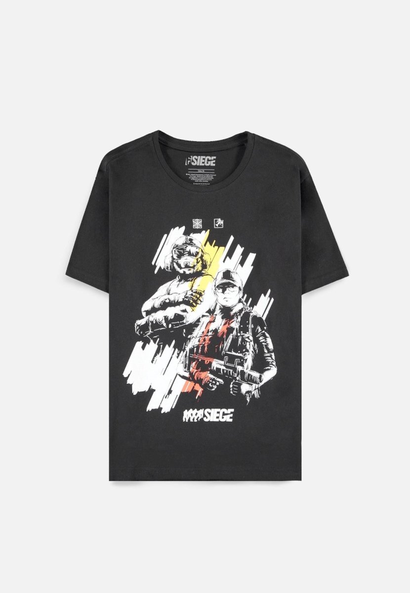 Difuzed Rainbow Six Siege Heren Tshirt -L- Operator Zwart