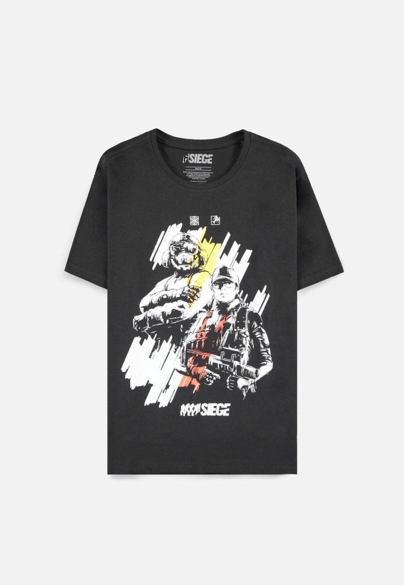 Difuzed Rainbow Six Siege Heren T-shirt - L - Operator Zwart