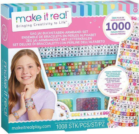 Make it Real DIY Alfabet Sieradenset