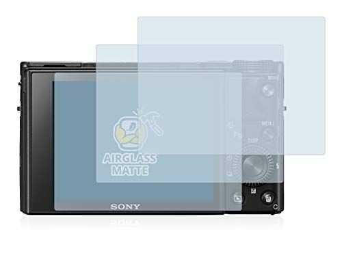 brotect Antireflecterende Hybride Glas Screenprotector Mat compatibel met Sony Cyber-Shot DSC-RX100 VII (3 Stuks) - Schermbeschermer [Folie niet glas]