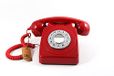 GPO GPO746PRPBCR 746 Desk Telephone Push Button Red