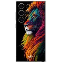 Maniacase Beschermhoes Samsung Galaxy S25 Ultra Lion Majestueux Coloré