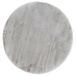 LUXOR living Coste Knuffeltapijt, hoogpolig, imitatiebont, schapenvacht, 120 cm, rond, grijs