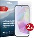 Rosso Screen Protector Geschikt voor Samsung Galaxy A35 | Ultra Clear Duo Pack | TPU Folie | Case Friendly | 2 Stuks