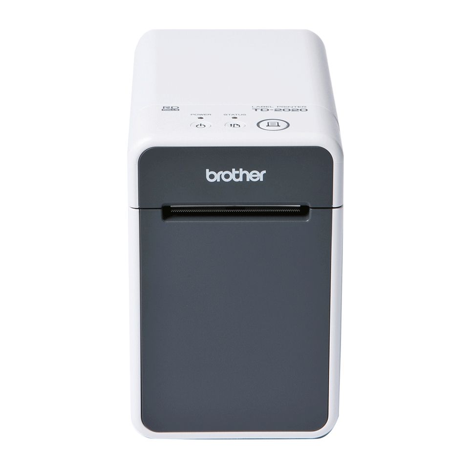 Brother TD-2020A Label Printer - Direct Thermal - 203 x 203 DPI - Wired - White