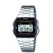 Casio Horloge A163WA-1QES, Zilver, één maat