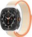 By Qubix Qubix - Nylon Loop Bandje - Beige - Geschikt voor Samsung Galaxy Watch Ultra / Ultra 2 - 47mm