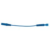 KS Tools 150.0963 4,0 mm Ingangsbus op 6,0 mm testadapterbus, plat (blauw)