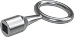 Basi 301V-10 Doornsleutel Argent