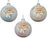 Decoris Kerstbal glas d10 cm a3 P