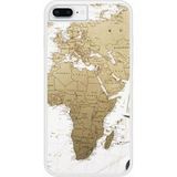 Apple Siliconen hoesje compatibel met iPhone 6 Plus, Apple iPhone 6S Plus Kaart Europa Afrika