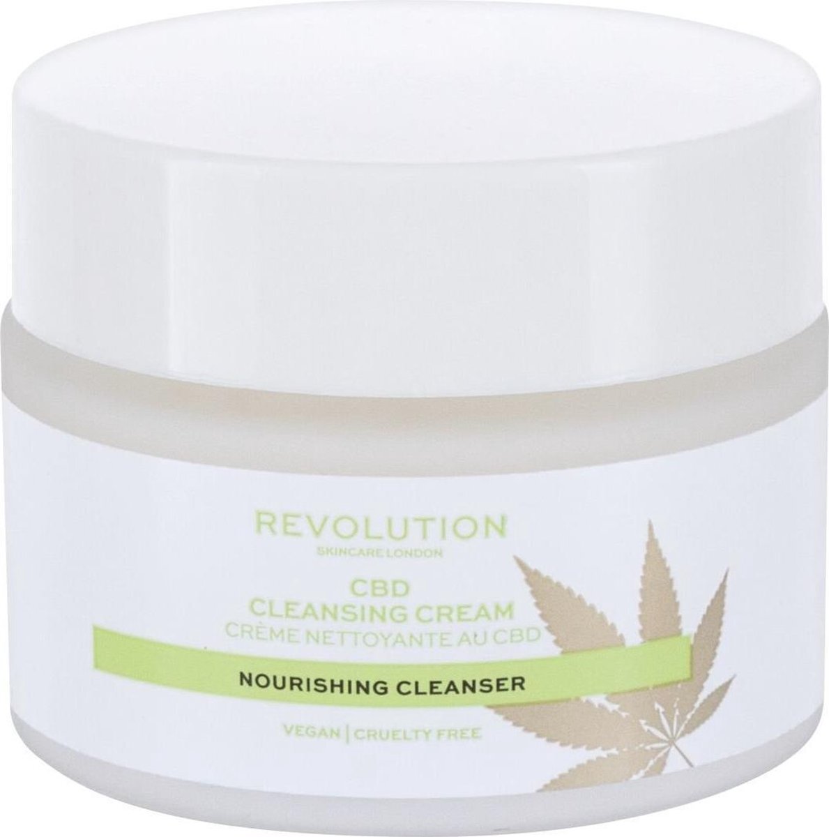 Revolution Skincare Makeup Revolution - Skincare CBD Nourishing Cleansing Cream - Face Cleansing Cream