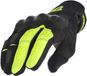 Acerbis Carbon G 5.0, gants, couleur: Noir/Jaune Néon, taille: S