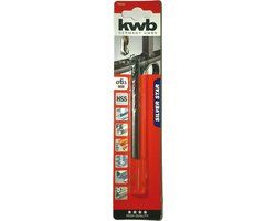 KWB HSS Silverstar Metaalboor op Kaart - 6,5 mm