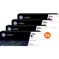 HP 415A Toner Combo Pack (2 stuks)