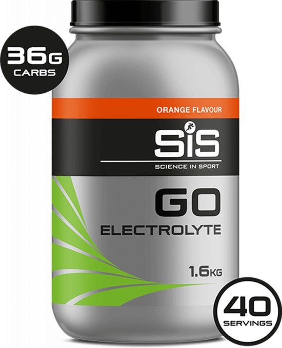 SiS GO Electrolyte Sportvoeding Orange 1,6kg