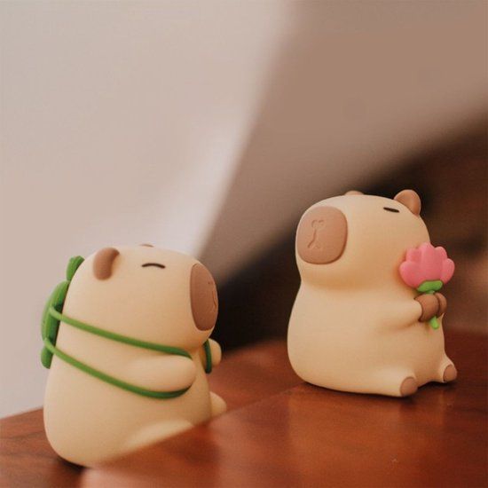 Mary's LED Nachtlamp – Capybara Tourist