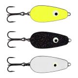 Westin Bulldog Spoon 3.9cm 7g Noir/Chartreuse Splat Ultimate