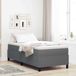 Maison Exclusive - Cadre de lit plateforme, gris clair, 100 x 200 cm, revêtement en tissu cordura