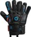 Elite Sport Supreme Gants de gardien de but - Noir / Bleu | Taille : 6