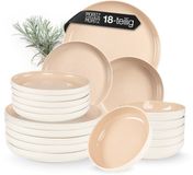 Moritz & Moritz CAVO 18-delige serviesset voor 6 personen, Almond