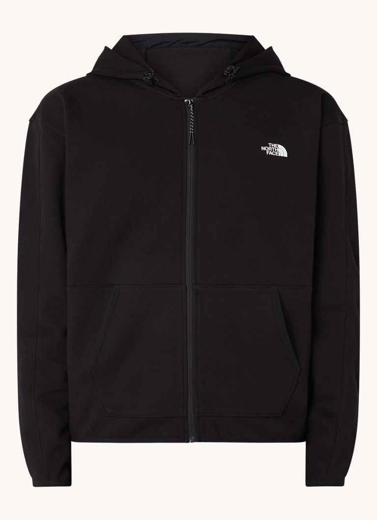 The North Face Sweatvest met steekzakken en logo