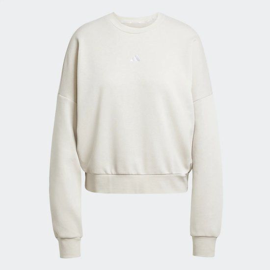 ADIDAS - Dames sweater Essentials Small Logo Feel Cozy - Grijs - Maat XS