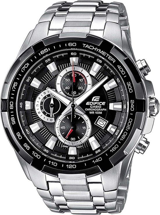 Casio Edifice Classic EF-539D-1AVEF Herenhorloge - Zilverkleurig - 47 mm