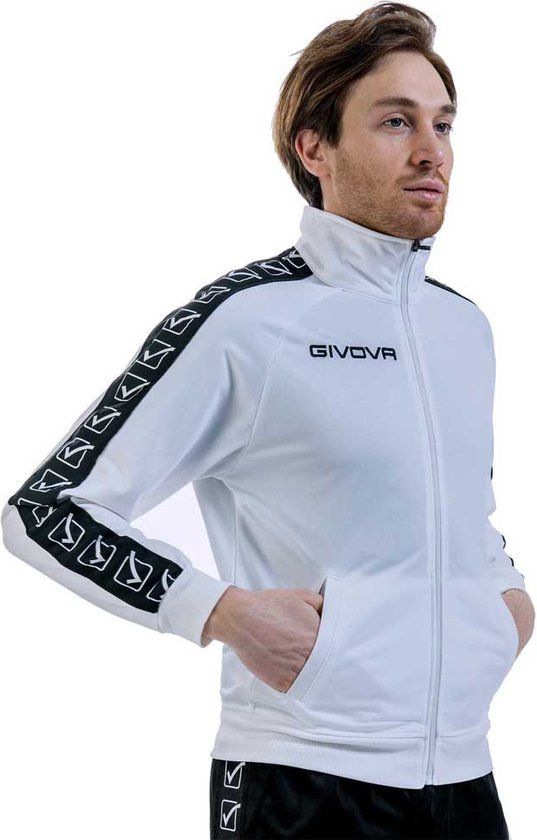 Givova Tricot Band Jas Wit 2XL Man