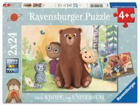 Ravensburger Kinderpuzzle 2x24 Teile - Mein Knopf, ein Universum