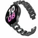 By Qubix Qubix - Metalen ketting band voor Xiaomi Watch S4 - 41mm - Zwart
