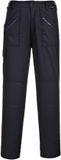 Portwest Dames Action Broek S687 - Zwart Lang - XL