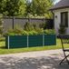 vidaXL Verhoogde Tuinbak Groen 240 x 40 x 55 cm Staal