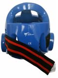 Kwon Casque de taekwondo avec visière bleu S