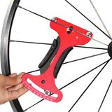 Merkloos / Sans marque Spoke Aluminium Alloy Spoke Tension Meter