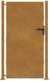 vidaXL Cortenstaal Tuinpoort 100x175 cm