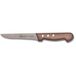 Stubai Couteau à désosser avec manche en bois courbé en acier inoxydable au chrome-molybdène spécialement trempé, 160 mm