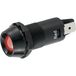 TRU COMPONENTS TC-R9-106L1-01, RED LED-signaallamp Rood 12 V/DC Witte diffusieschijf